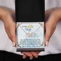 Load image into Gallery viewer, To My Wife, Anniversary Gift, Birthday Gift, Valentine&#39;s Gift Idea, Mother&#39;s Day Gift Necklace
