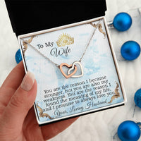 Load image into Gallery viewer, To My Wife, Anniversary Gift, Birthday Gift, Valentine&#39;s Gift Idea, Mother&#39;s Day Gift Necklace
