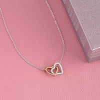 Load image into Gallery viewer, To my Wife -Interlocking Hearts Necklace
