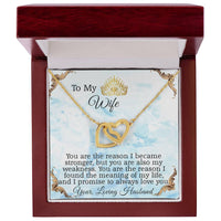 Load image into Gallery viewer, To My Wife, Anniversary Gift, Birthday Gift, Valentine&#39;s Gift Idea, Mother&#39;s Day Gift Necklace
