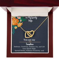 Load image into Gallery viewer, To My Lovely Wife, Anniversary Gift for Wife, Birthday Gift, Mother&#39;s Day Gift, Valentine&#39;s Gift, Necklace Gift for Wife
