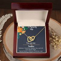 Load image into Gallery viewer, To My Lovely Wife, Anniversary Gift for Wife, Birthday Gift, Mother&#39;s Day Gift, Valentine&#39;s Gift, Necklace Gift for Wife
