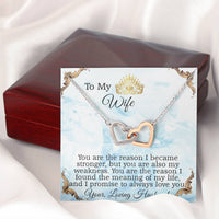 Load image into Gallery viewer, To My Wife, Anniversary Gift, Birthday Gift, Valentine&#39;s Gift Idea, Mother&#39;s Day Gift Necklace
