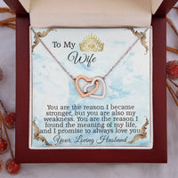 Load image into Gallery viewer, To My Wife, Anniversary Gift, Birthday Gift, Valentine&#39;s Gift Idea, Mother&#39;s Day Gift Necklace
