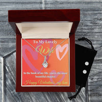 Load image into Gallery viewer, Alluring Beauty Necklace and Cubic Zirconia Earring Set - A Dazzling Surprise for Your Special Moment
