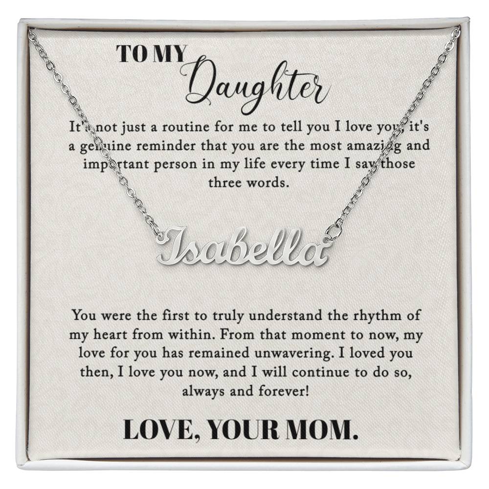 Personalize Your Love with Our Custom Name Necklace