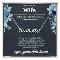 Load image into Gallery viewer, Personalized Name Necklace - A Unique and Timeless Expression of Love/Valentine&#39;s Day Gift
