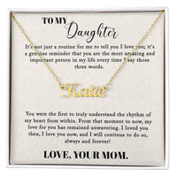 Load image into Gallery viewer, Personalize Your Love with Our Custom Name Necklace
