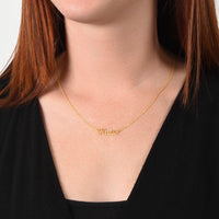 Load image into Gallery viewer, Personalize Your Love with Our Custom Name Necklace
