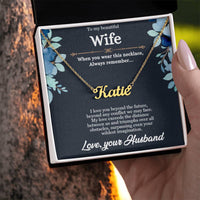 Load image into Gallery viewer, Personalized Name Necklace - A Unique and Timeless Expression of Love/Valentine&#39;s Day Gift
