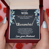 Load image into Gallery viewer, Personalized Name Necklace - A Unique and Timeless Expression of Love/Valentine&#39;s Day Gift
