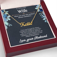 Load image into Gallery viewer, Personalized Name Necklace - A Unique and Timeless Expression of Love/Valentine&#39;s Day Gift
