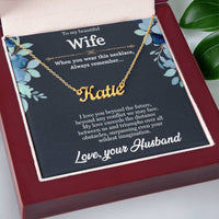 Load image into Gallery viewer, Personalized Name Necklace - A Unique and Timeless Expression of Love/Valentine&#39;s Day Gift
