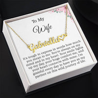 Load image into Gallery viewer, To My Wife - I&#39;m grateful every day to have you as my partner.
