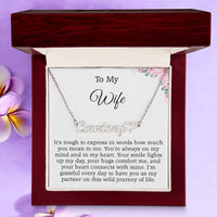 Load image into Gallery viewer, To My Wife - I&#39;m grateful every day to have you as my partner.
