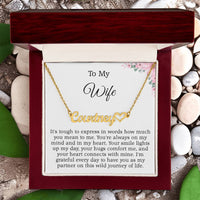 Load image into Gallery viewer, To My Wife - I&#39;m grateful every day to have you as my partner.
