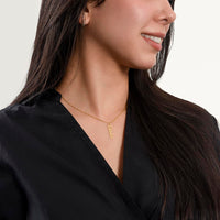 Load image into Gallery viewer, Eternal Love: Personalized Vertical Name Necklace for Her
