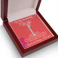 Load image into Gallery viewer, Eternal Love: Personalized Vertical Name Necklace for Her
