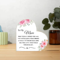 Load image into Gallery viewer, To My Mom - May today bring you all the little joys that bring a smile to your face.
