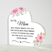 Load image into Gallery viewer, To My Mom - May today bring you all the little joys that bring a smile to your face.
