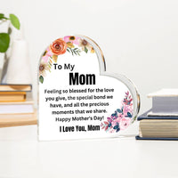 Load image into Gallery viewer, To My Mom - Feeling so blessed for the love you give.

