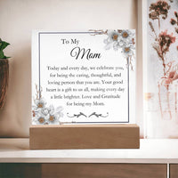 Load image into Gallery viewer, To My Mom - Love and Gratitude for being my Mom
