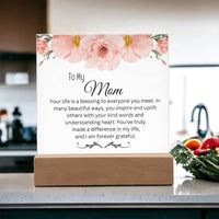 Load image into Gallery viewer, To My Mom - You&#39;ve truly made a difference in my life, and I am forever grateful.
