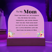 Load image into Gallery viewer, To My Mom - Love and Gratitude for being my Mom.
