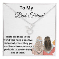 Load image into Gallery viewer, Capture Her Joy with the Zodiac Name Necklace
