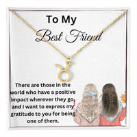 Load image into Gallery viewer, Capture Her Joy with the Zodiac Name Necklace
