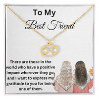 Load image into Gallery viewer, Capture Her Joy with the Zodiac Name Necklace
