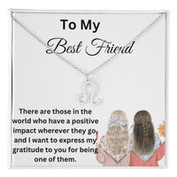 Load image into Gallery viewer, Capture Her Joy with the Zodiac Name Necklace
