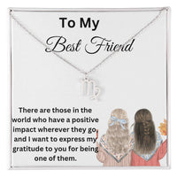 Load image into Gallery viewer, Capture Her Joy with the Zodiac Name Necklace
