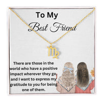 Load image into Gallery viewer, Capture Her Joy with the Zodiac Name Necklace
