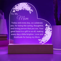 Load image into Gallery viewer, To My Mom - Love and Gratitude for being my Mom.
