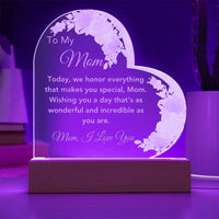 Load image into Gallery viewer, To My Mom - Love and Gratitude for being my Mom.
