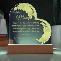 Load image into Gallery viewer, To My Mom - Love and Gratitude for being my Mom.
