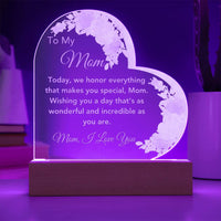 Load image into Gallery viewer, To My Mom - Love and Gratitude for being my Mom.
