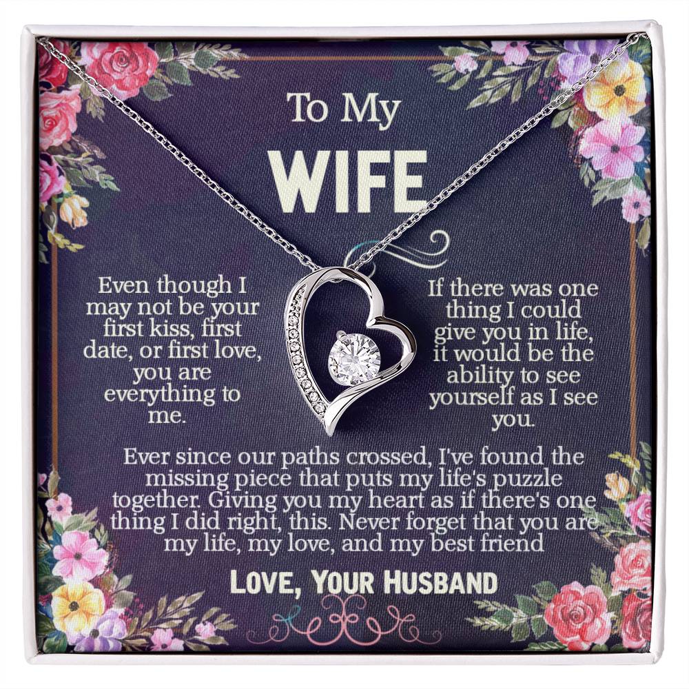 To My Wife, Birthday Gift, Necklace, Anniversary Gift, Mother's Day Gift, Anniversary Gift
