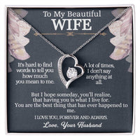 Load image into Gallery viewer, To My Beautiful Wife/Birthday Gift/Valentine&#39;s Gift Idea/Anniversary Gift/Mother&#39;s Day Gift
