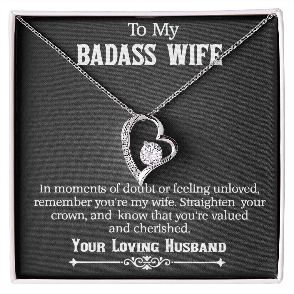 To My Badass Wife/Valentine's Day/Birthday Gift/Anniversary Gift Idea