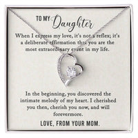 Load image into Gallery viewer, Enchant Her with the Unbreakable Love Knot Necklace/Gift for Daughter/ Birthday Gift/ Valentine&#39;s Gift Idea
