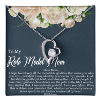 Load image into Gallery viewer, My Role Model Mom Necklace - Forever Love Necklace
