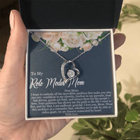 Load image into Gallery viewer, My Role Model Mom Necklace - Forever Love Necklace
