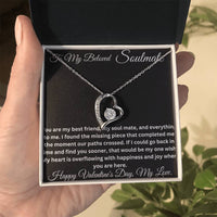 Load image into Gallery viewer, Illuminate Her Heart with the Forever Love Necklace/ Valentine&#39;s Gift for Wife
