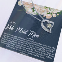 Load image into Gallery viewer, My Role Model Mom Necklace - Forever Love Necklace
