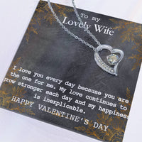 Load image into Gallery viewer, My loving wife Necklace - Forever Love
