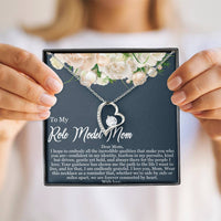 Load image into Gallery viewer, My Role Model Mom Necklace - Forever Love Necklace
