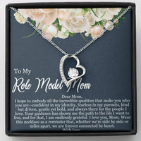 Load image into Gallery viewer, My Role Model Mom Necklace - Forever Love Necklace
