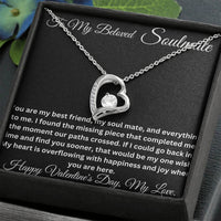 Load image into Gallery viewer, Illuminate Her Heart with the Forever Love Necklace/ Valentine&#39;s Gift for Wife
